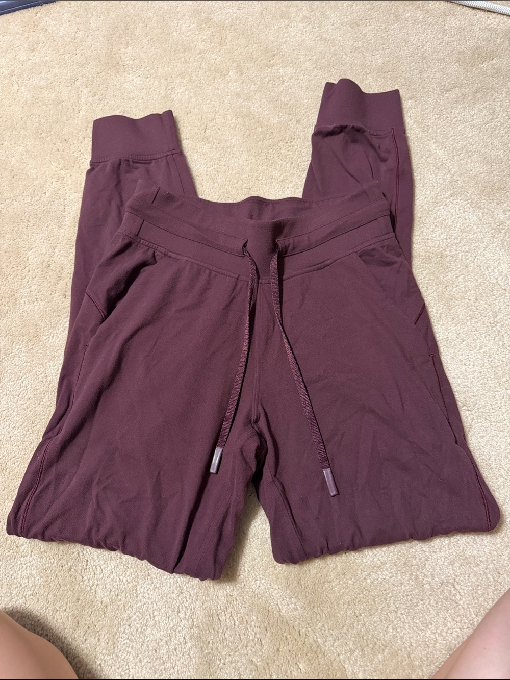 lululemon athletica Plum Drawcord Joggers